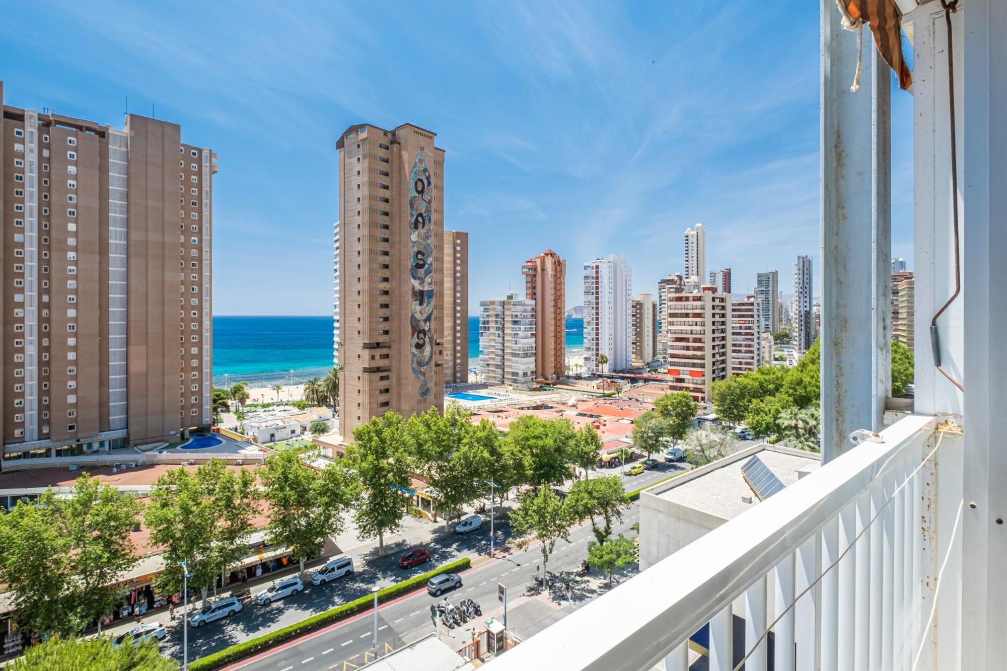 Albatros 12-8 Sea Views Levante Beach Benidorm Exteriér fotografie