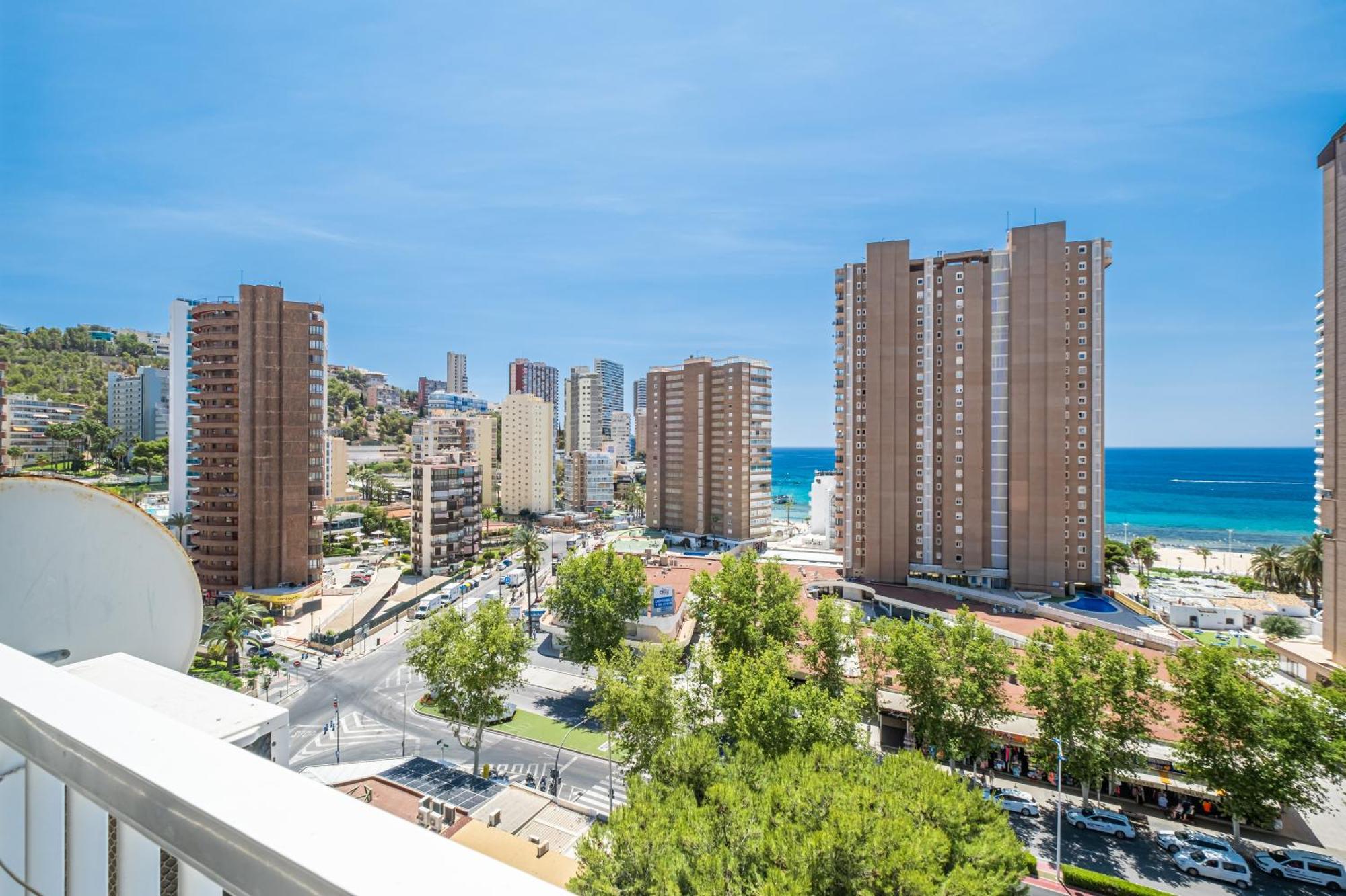 Albatros 12-8 Sea Views Levante Beach Benidorm Exteriér fotografie